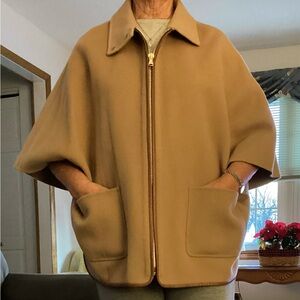 Massimo Dutti Wool Cape